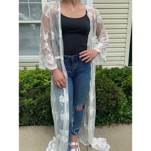 Lace Formal Robe